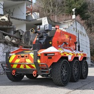 ヒョンデグループの無人消防ロボット