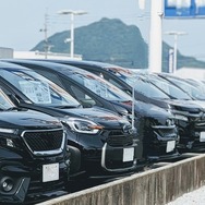 中古車展示場（イメージ）