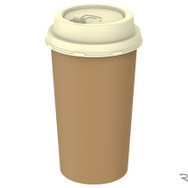 EXEA・珈琲カップゴミ箱 ラテ（ED-68）
