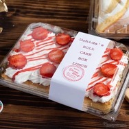 伊万里菓舗うちだの「苺のまかないロールケーキ」