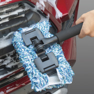 プラスセーヌ洗車スポンジ マイクロファイバーモップ