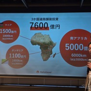 ホンダから生まれた砂漠の砂を道路の骨材にする「PathAhead」の記者発表会より