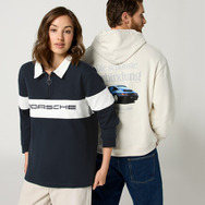 ポルシェライフスタイル「レトロコレクション」ラグビーシャツ＆フーディー