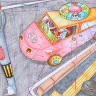 （12歳～15歳の部　最優秀賞）最弱の交通弱者（猫）も傷つけない車/水澤 沙波さん