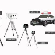 すべての取締機に完全対応