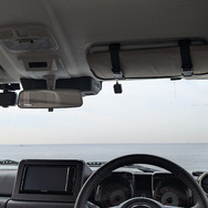 カーメイト「バイザー取付 折りたたみサンシェード ジムニー用」