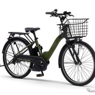 ヤマハ PAS ULU（マットカーキグリーン）