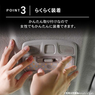 クラフトワークスの『プリウス』30系専用LEDルームランプ