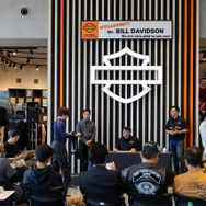ハーレーダビッドソンシティ西東京でファンや販売店と交流するビル