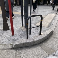 短いガードレール（東京都中央区）