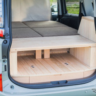 トヨタ シエンタ専用車中泊キット「VANLIFE ROOMKIT」の7人乗り用