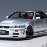 AUTOart製「ニスモ R34 GT-R Z-tune シルバー」の1/18スケールモデル