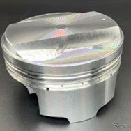 HKSの最新ピストン技術（開発中）： 試作ピストン（3Dプロファイル）