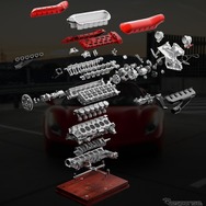 1/4スケール V12レーシングエンジン模型