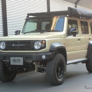 ブリッツ DAMPER ZZ-Rリフトアップモデル　ジムニーノマド装着例（基準車高：フロント 48mmアップ / リア 45mmアップ）