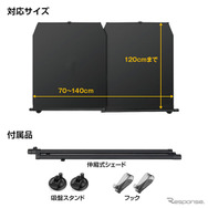 MAXWINの自動ロール式サンシェード「K-SSD07」
