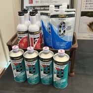 中国興業のブースでは、ケミカルの添加剤もアピールされていた