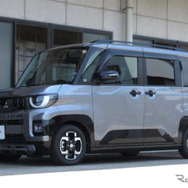 タナベ サステックNF210　三菱・デリカミニ4装着例（フロント：18mmダウン / リア：23mmダウン）