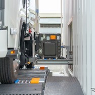 バッテリー交換ステーションでの作動状況