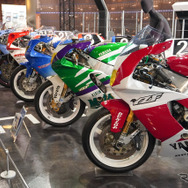 9月30日までの期間、ヤマハの歴代「鈴鹿8耐」参戦車両の特別展示も