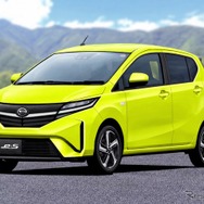 ダイハツ ミライース 次期型の予想CG