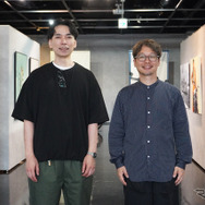 浦野周平氏（左）と加藤ノブキ氏（右）コミュニケーションプラザにて