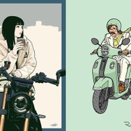 「イラストレーターが描く　YAMAHAバイクのあるスタイル展」