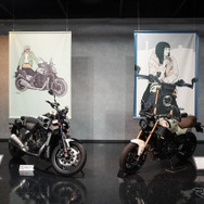浦野周平氏（左）と加藤ノブキ氏（右）の作品