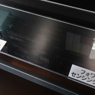 右側が単眼カメラ。実車ではルームミラーの付け根あたりに装着されている。そのほか、ミリ波レーダー、準ミリ波レーダー、超音波センサーによって高いスコアを実現した。