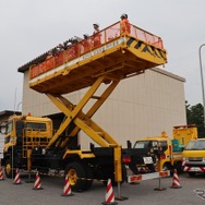はたらく車の乗車体験も！　車両は一例