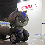 東京E-Prix 共催イベント「ファンビレッジ」のヤマハブース（2025年）