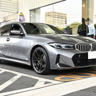 比較試乗に使用されたBMW 320d Mスポーツ