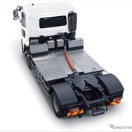 いすゞ『ギガ トラクタ』の車両運搬用ショートキャブ
