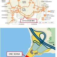 「ONE SEANA（ワンシーナ）」の位置