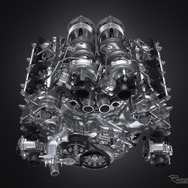 トヨタ GR GTの4.0リットルV8ツインターボエンジン