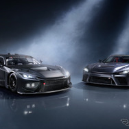 トヨタ GR GT3（左）とGR GT（右）