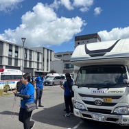 熊本地震の被災地支援へキャンピングカー貸与