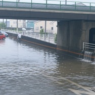 冠水したアンダーパス（イメージ）