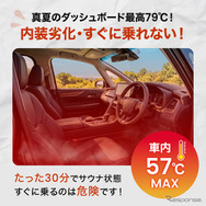 トヨタ『RAV4』60系専用フロントサンシェード
