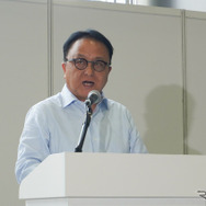 自工会二輪車委員会の設楽元文委員長（ヤマハ発動機社長）