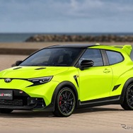 トヨタ ヤリス 次期型の予想CG