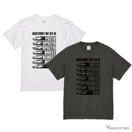 「NISSAN HISTORY OF GT-R Tシャツ」