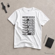 「NISSAN HISTORY OF GT-R Tシャツ」