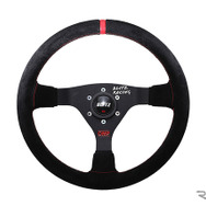 BLITZ OMP STEERING WHEEL Φ350（スエードレザー）