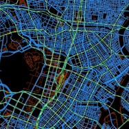 「Mobility based Network」では日本全国の様々な通路のネットワークデータを管理　