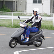二輪安全運転診断アプリのデモンストレーション