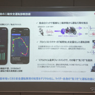 ホンダが開発した二輪安全運転診断アプリ