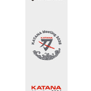 KATANA Meeting 2026 オリジナルフェイスタオル（税込2000円）