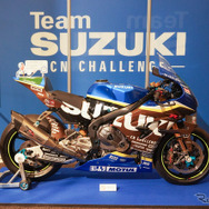 スズキ社員によるチーム体制で鈴鹿8耐に参戦する「チームスズキCNチャレンジ」のマシン