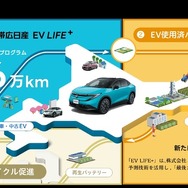 ディーラー独自のバッテリー容量保証を標準付帯メーカー保証とあわせて国内最長水準の最長11年・16万kmの「EV LIFE+」